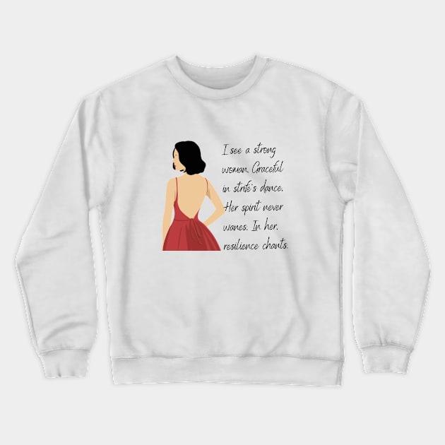 Empowered women Crewneck Sweatshirt by AnimeVision